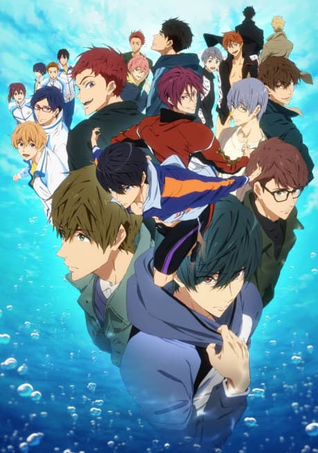 Постер аниме: Free! -Dive to the Future-