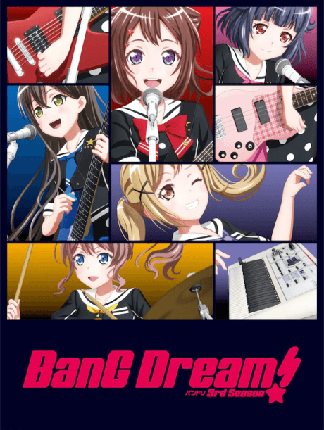 Постер аниме: BanG Dream! 3rd Season