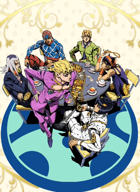 Постер аниме: JoJo's Bizarre Adventure: Golden Wind