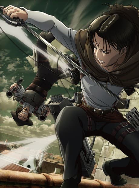 Постер аниме: Shingeki no Kyojin: Chimi Kyara Gekijou - Rivai-han