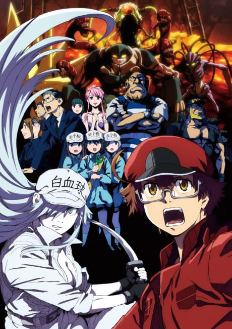 Постер аниме: Cells at Work! CODE BLACK