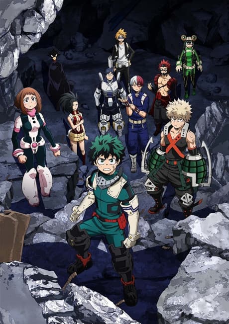 Постер аниме: My Hero Academia: Make It! Do-or-Die Survival Training