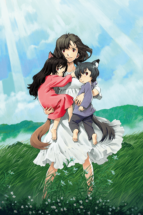 Постер аниме: Wolf Children