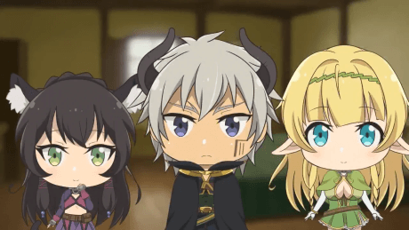 Постер аниме: Isekai Maou to Shoukan Shoujo no Dorei Majutsu Ω Mini Anime