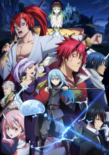 Постер аниме: That Time I Got Reincarnated as a Slime the Movie: Scarlet Bond