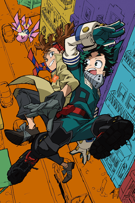 Постер аниме: Boku no Hero Academia THE MOVIE: World Heroes' Mission - Tabidachi