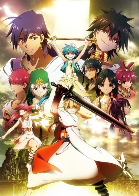 Постер аниме: Magi: The Labyrinth of Magic