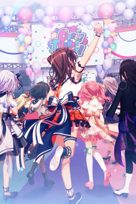 Постер аниме: BanG Dream! Girls Band Party! 5th Anniversary Animation -CiRCLE THANKS PARTY!-