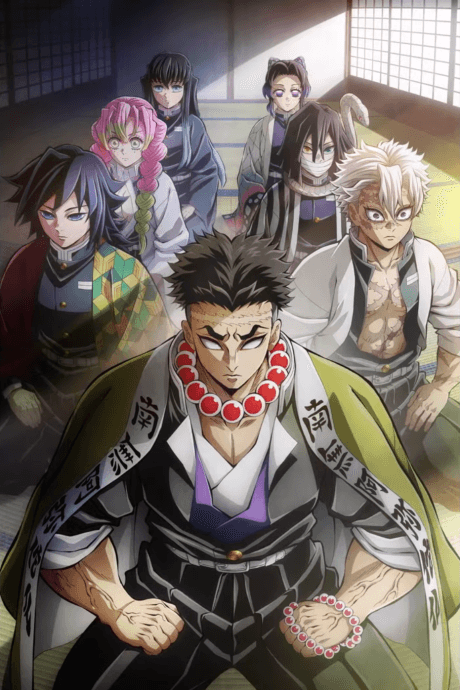Постер аниме: Demon Slayer: Kimetsu no Yaiba Hashira Training Arc