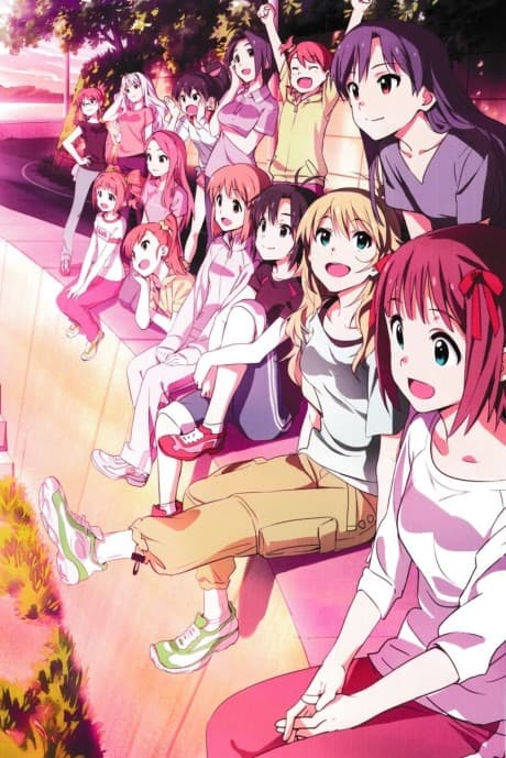 Постер аниме: THE IDOLM@STER MOVIE: Kagayaki no Mukougawa e!