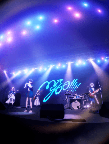 Постер аниме: BanG Dream! It's MyGO!!!!!: Utau, Bokura ni Nareru Uta & FILM LIVE