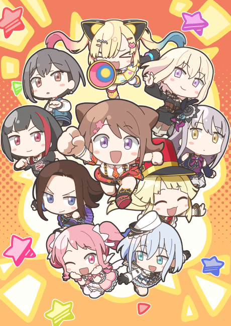 Постер аниме: GANSO! BanG Dream Chan