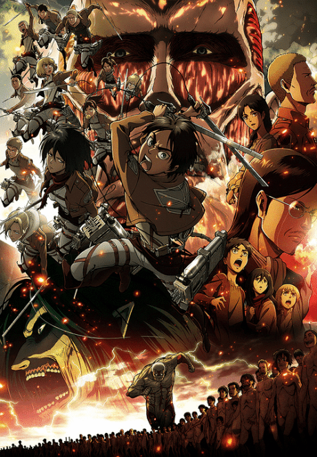 Постер аниме: Attack on Titan Part I: Crimson Bow and Arrow