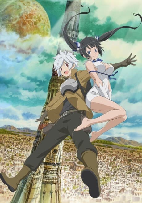 Постер аниме: Is It Wrong to Try to Pick Up Girls in a Dungeon?