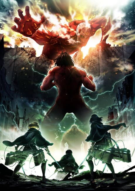 Постер аниме: Attack on Titan Season 2