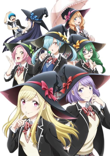 Постер аниме: Yamada and the Seven Witches