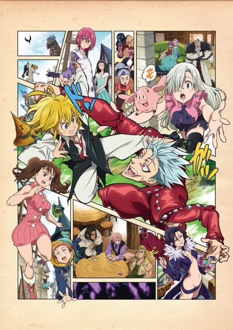 Постер аниме: The Seven Deadly Sins: Signs of A Holy War