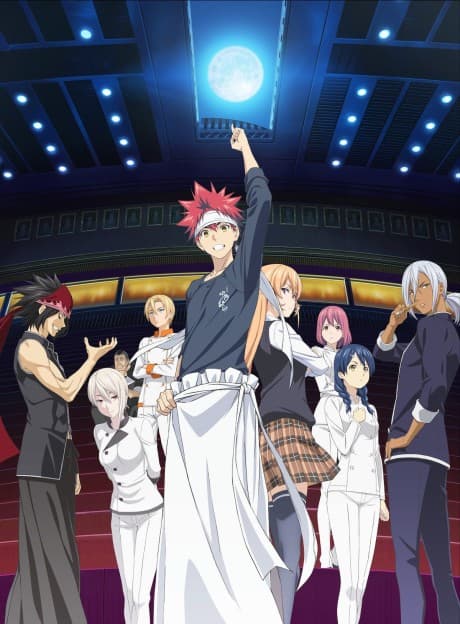 Постер аниме: Food Wars! The Second Plate