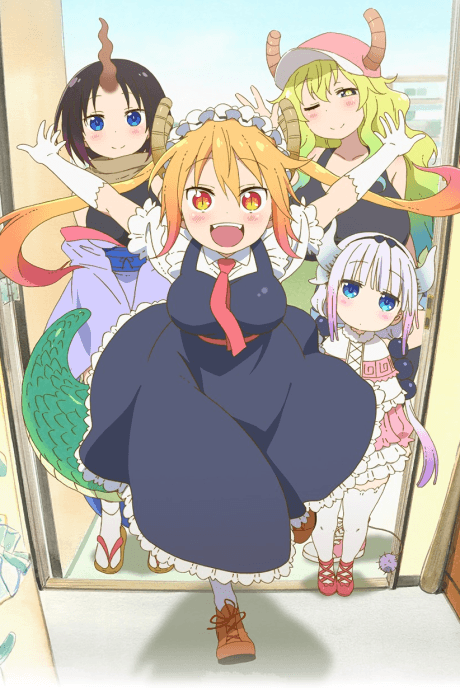 Постер аниме: Miss Kobayashi's Dragon Maid