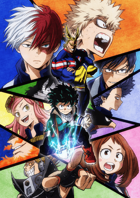 Постер аниме: My Hero Academia Season 2