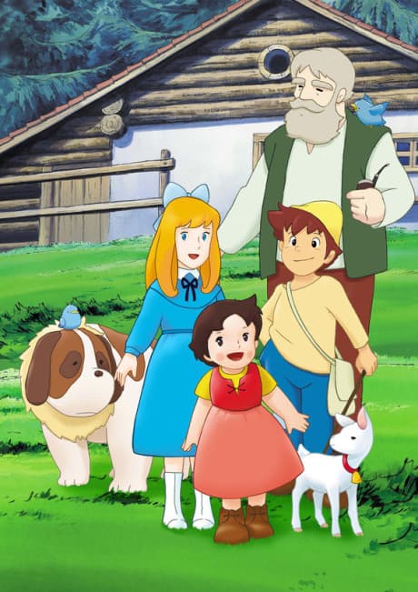 Постер аниме: Heidi, Girl of the Alps