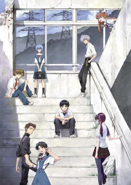 Постер аниме: Evangelion: 2.0 You Can (Not) Advance