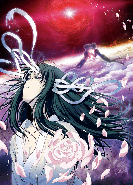 Постер аниме: the Garden of sinners Chapter 4: garan-no-dou. (The Hollow Shrine)