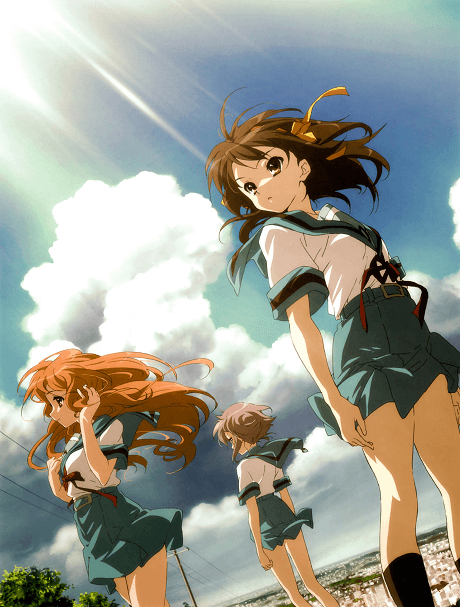 Постер аниме: The Melancholy of Haruhi Suzumiya (2009)
