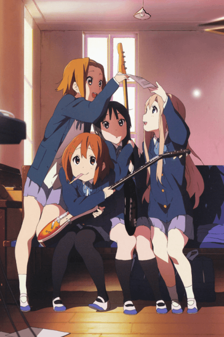 Постер аниме: K-ON!