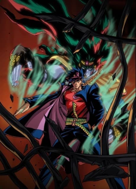 Постер аниме: JoJo's Bizarre Adventure (2000)