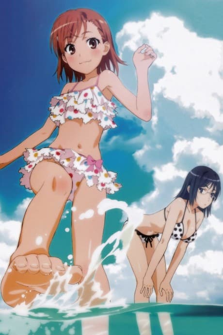 Постер аниме: Toaru Kagaku no Railgun: Entenka no Satsuei Model mo Raku ja Arimasen wa ne.