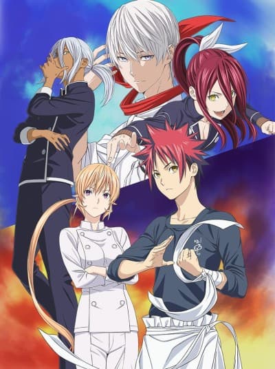 Постер аниме: Food Wars! The Third Plate: Totsuki Train Arc
