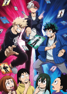 Постер аниме: My Hero Academia UA BATTLE HEROES